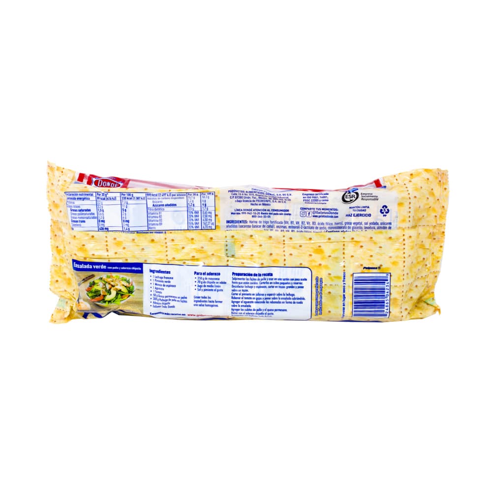 Combo galletas de soda Dondé (15 x 180 g / 6.34 oz) - Miniatura 2