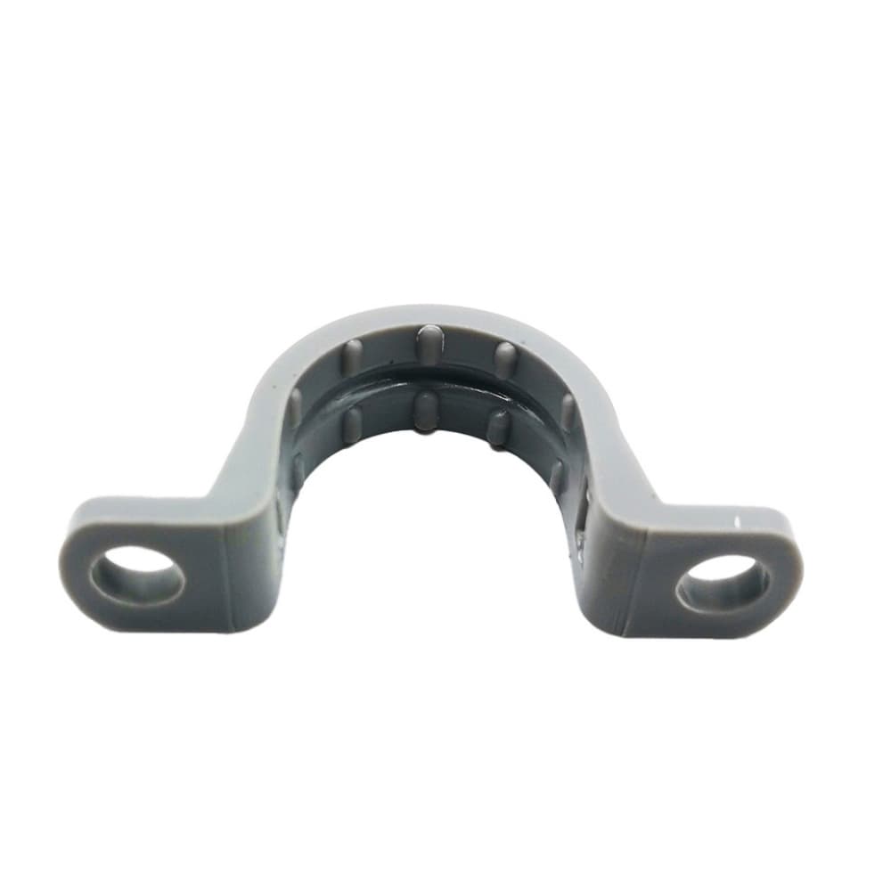 Abrazadera de 2 orificios de 3/4” PVC Malu - Miniatura 3