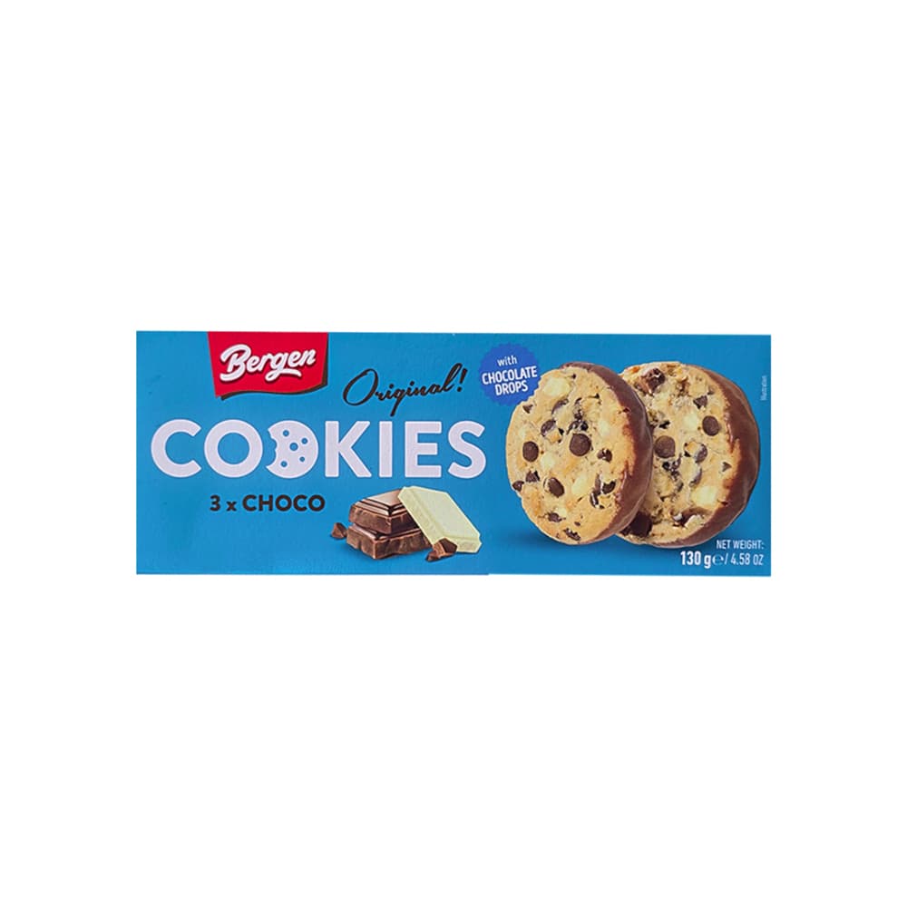 Galletas con triple chocolate Bergen (130 g / 4.58 oz) - Miniatura 4