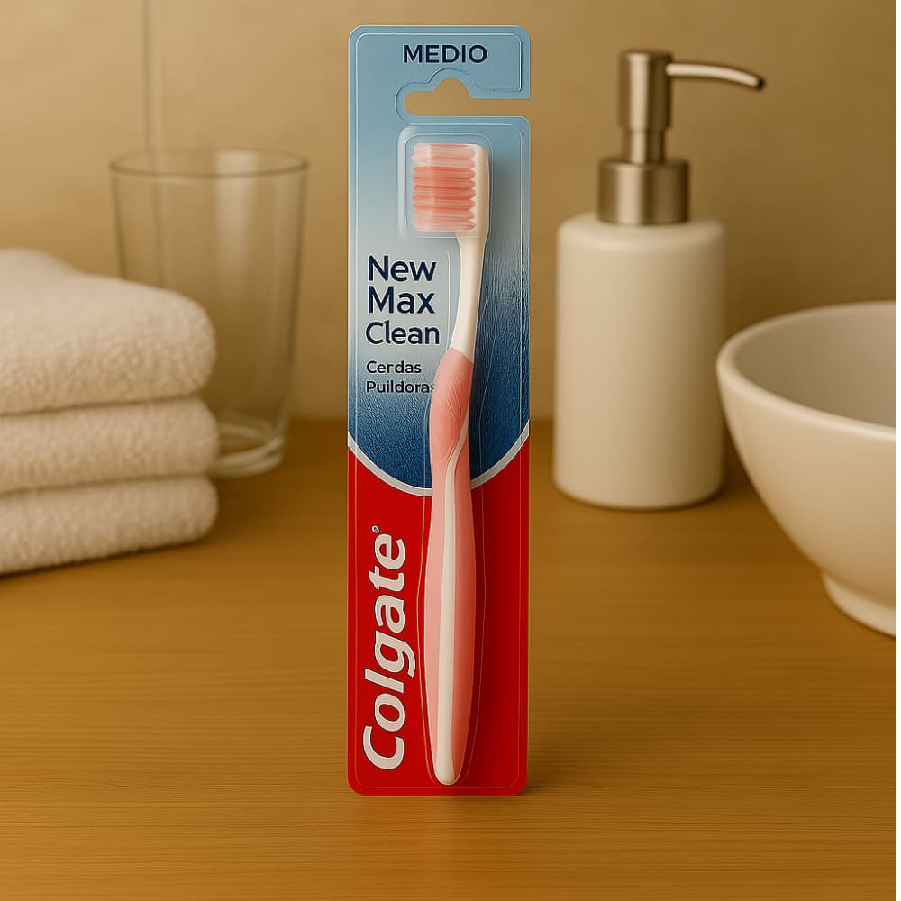 Cepillo de dientes con cerdas suaves Slimsoft Clean Effect Colgate - Miniatura 4