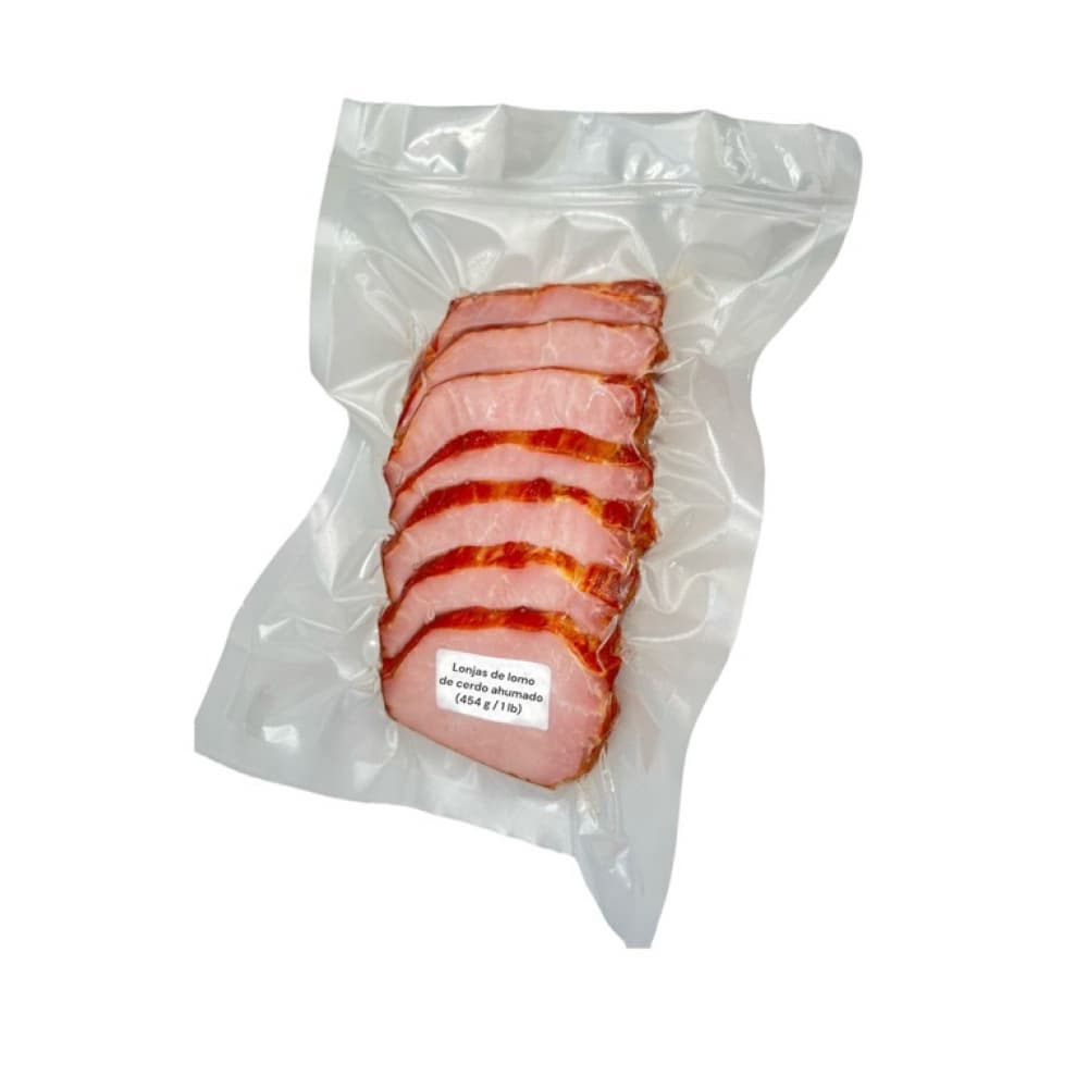 Lonjas de lomo de cerdo ahumado sin piel y sin hueso (454 g / 1 lb) - Miniatura 2
