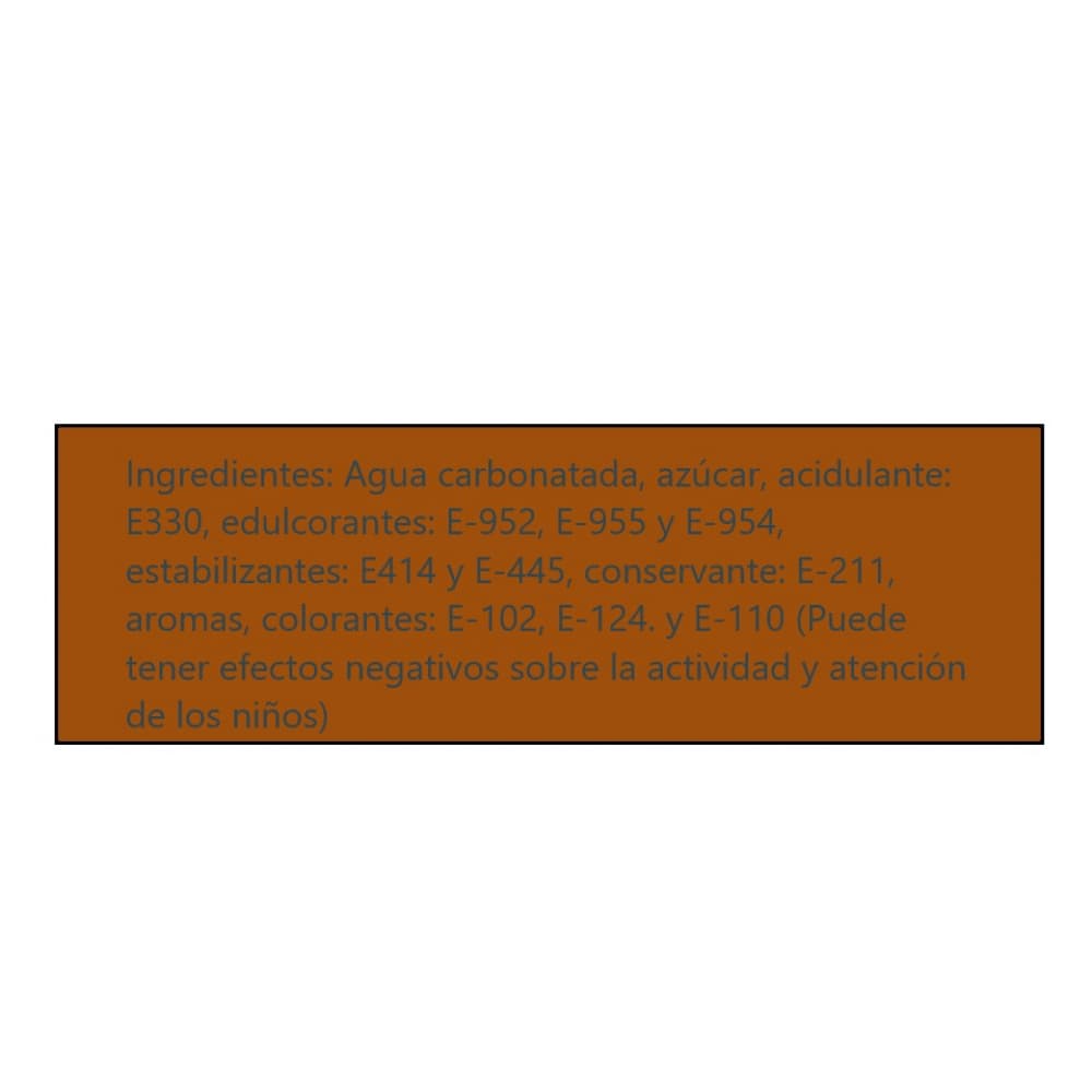 Refresco gaseado de naranja Santa (6 x 330 ml) - Miniatura 3