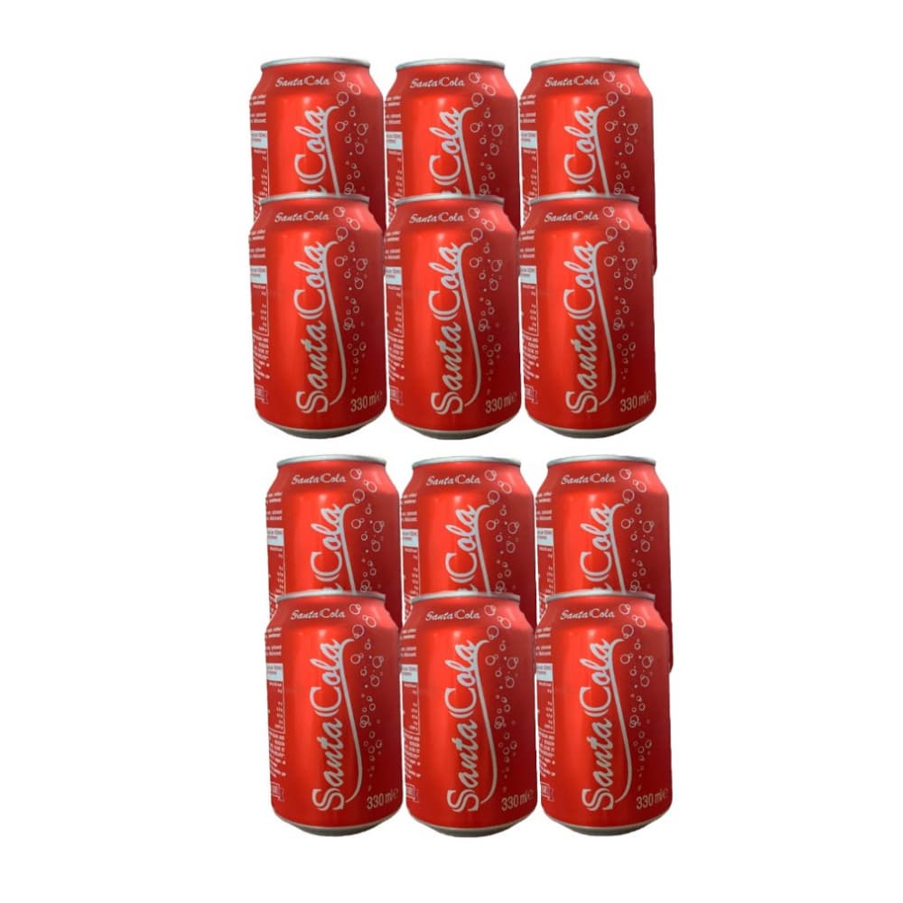 Refresco gaseado de cola Santa (12 x 330 ml) - Imagen 1