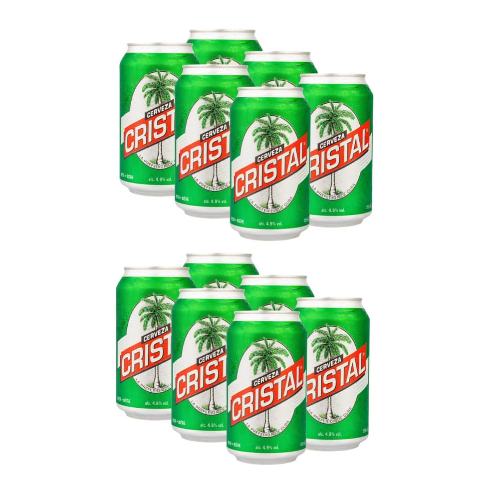 Cerveza Cristal (12 x 355 ml) - Imagen 1