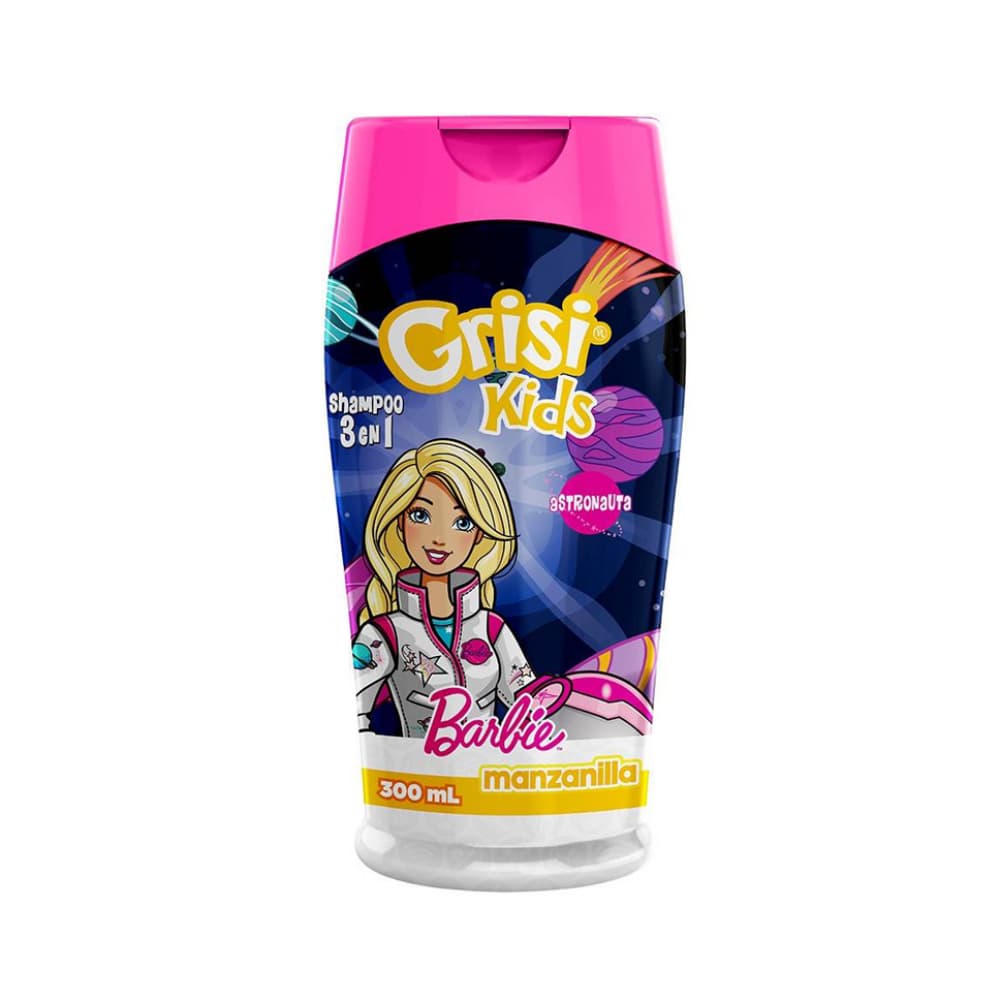 Champú infantil 3 en 1 Barbie Astronauta Grisi Kids (300 ml) - Imagen 1