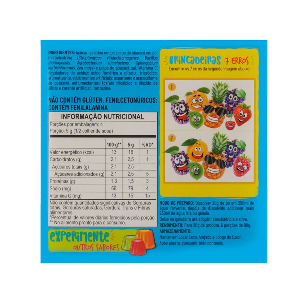 Gelatina sabor piña Apti (20 g / 0.7 oz) - Miniatura 3