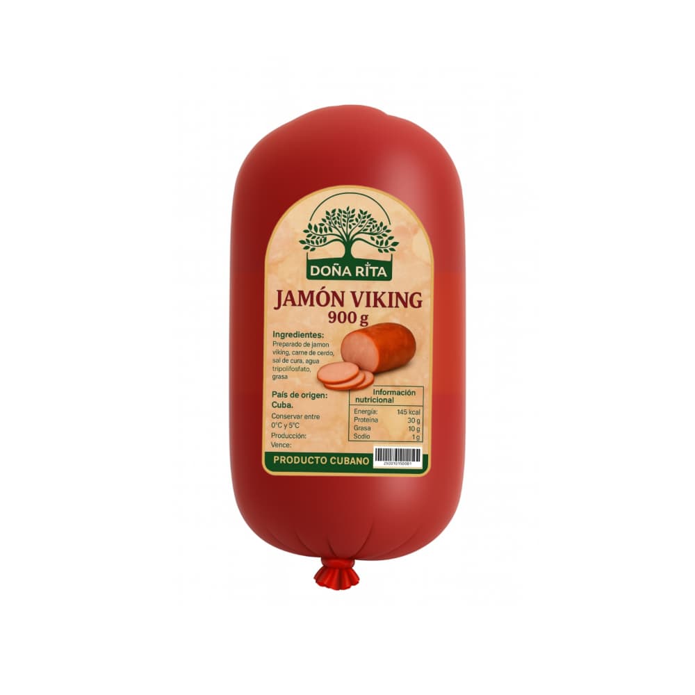 Jamón vicking Doña Rita (900 g / 1.98 lb) - Imagen 1