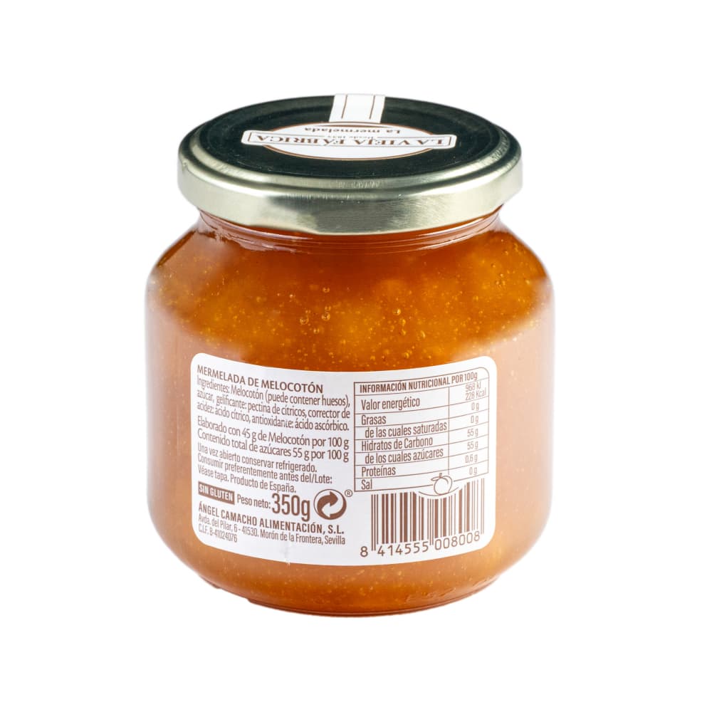 Mermelada de melocotón La Vieja Fábrica (350 g / 12.34 oz) - Miniatura 3