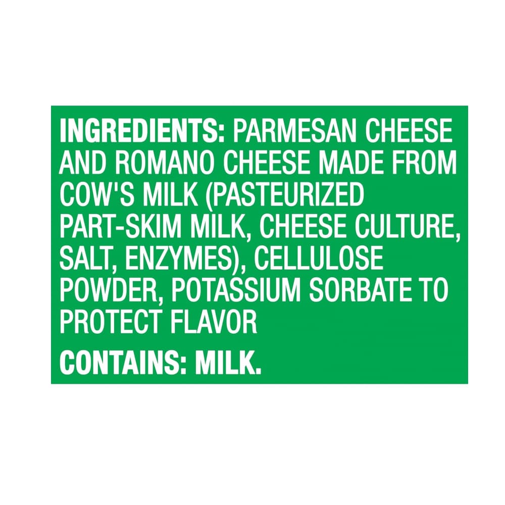 Queso 100% parmesano y romano rallado Kraft (226 g / 8 oz) - Miniatura 4