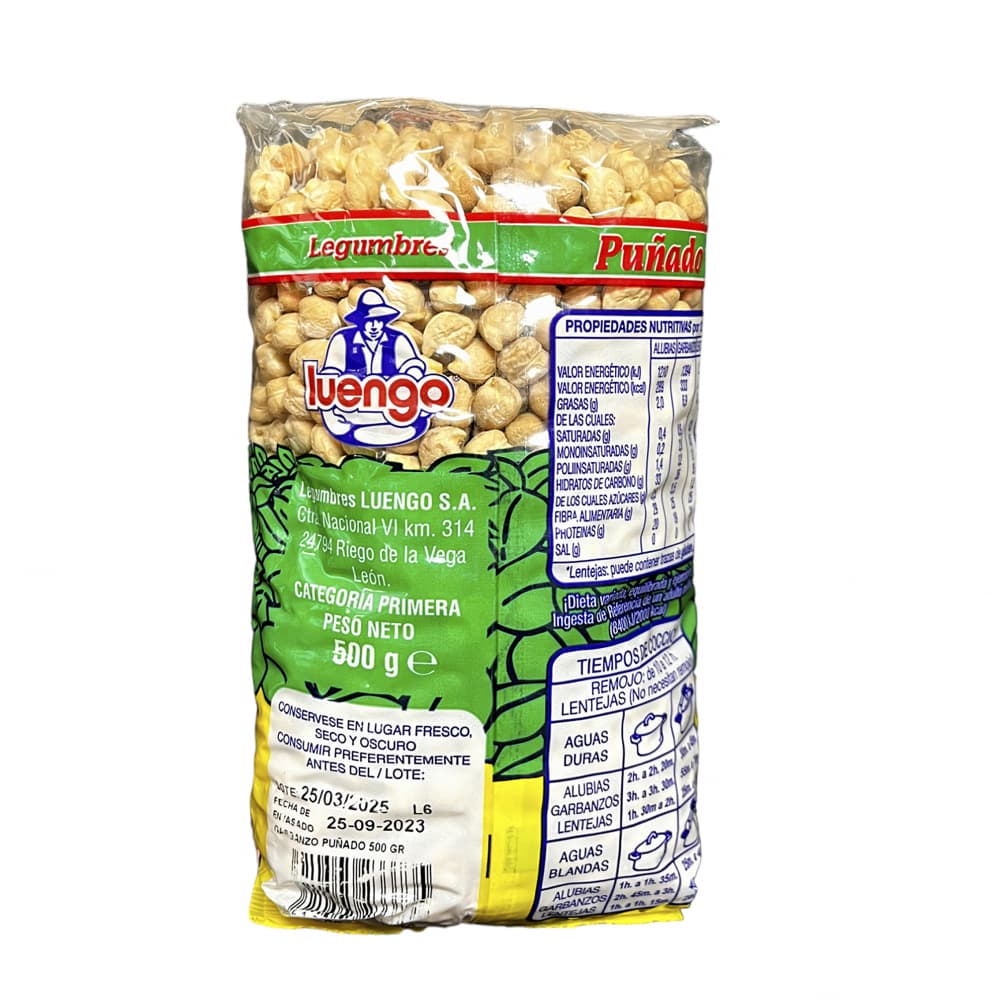 Garbanzo extra Puñado (500 g / 1.10 lb) - Miniatura 2