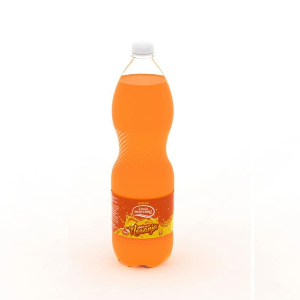 Refresco sabor naranja Ciego Montero (1500 ml) - Imagen 1