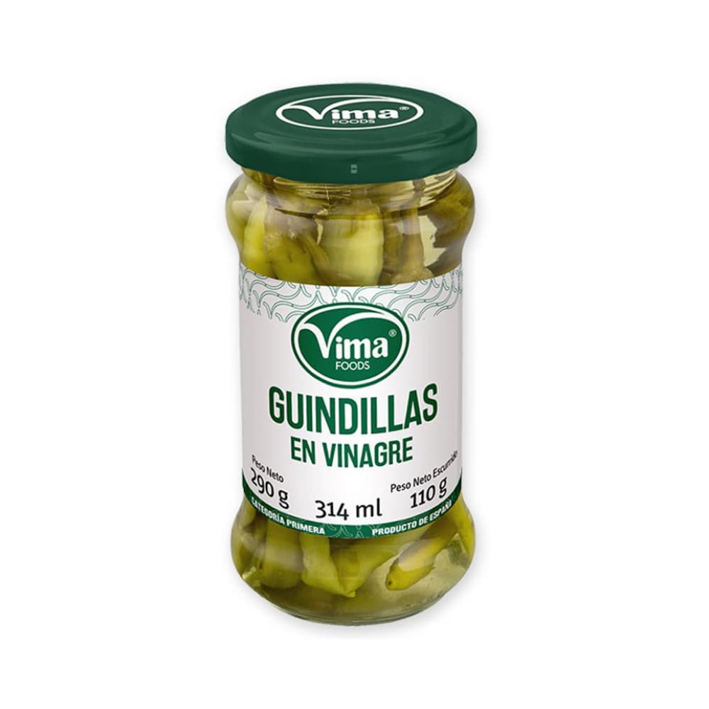 Guindillas en vinagre Vima Foods (290 g / 10.22 oz) - Imagen 1