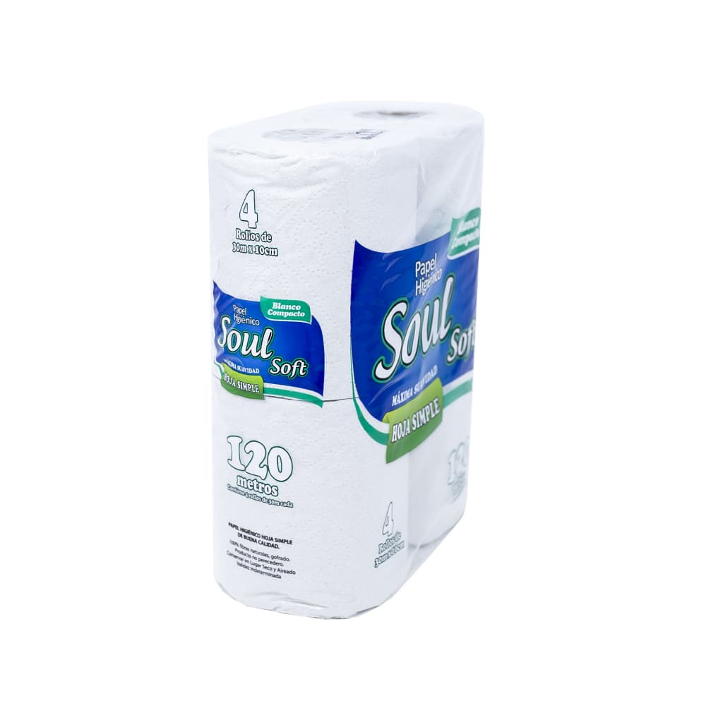 Papel sanitario Soul soft (12 x 4 U) - Miniatura 3