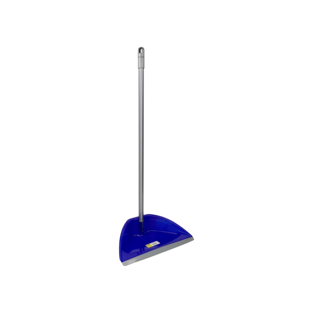 Recogedor con caucho de mango largo plegable azul Cm Profecional - Miniatura 3