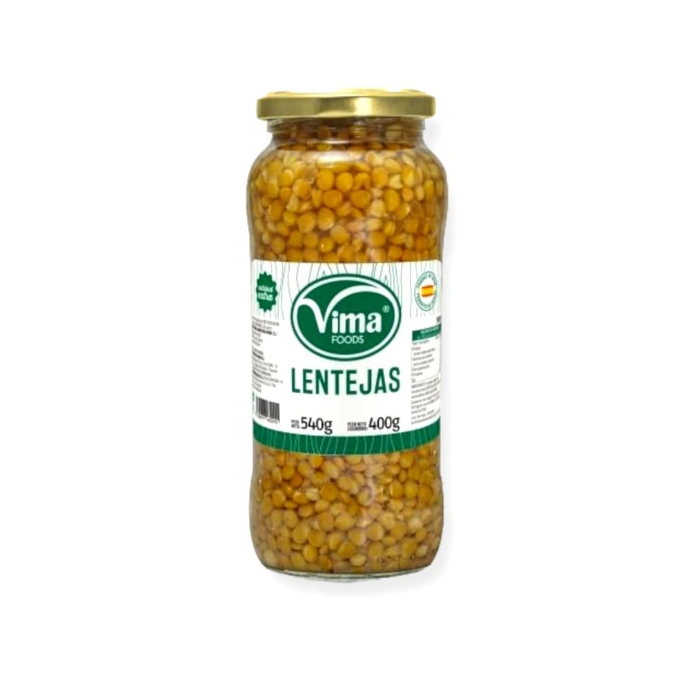 Lentejas Vima Foods (540 g / 1.19 lb) - Imagen 1