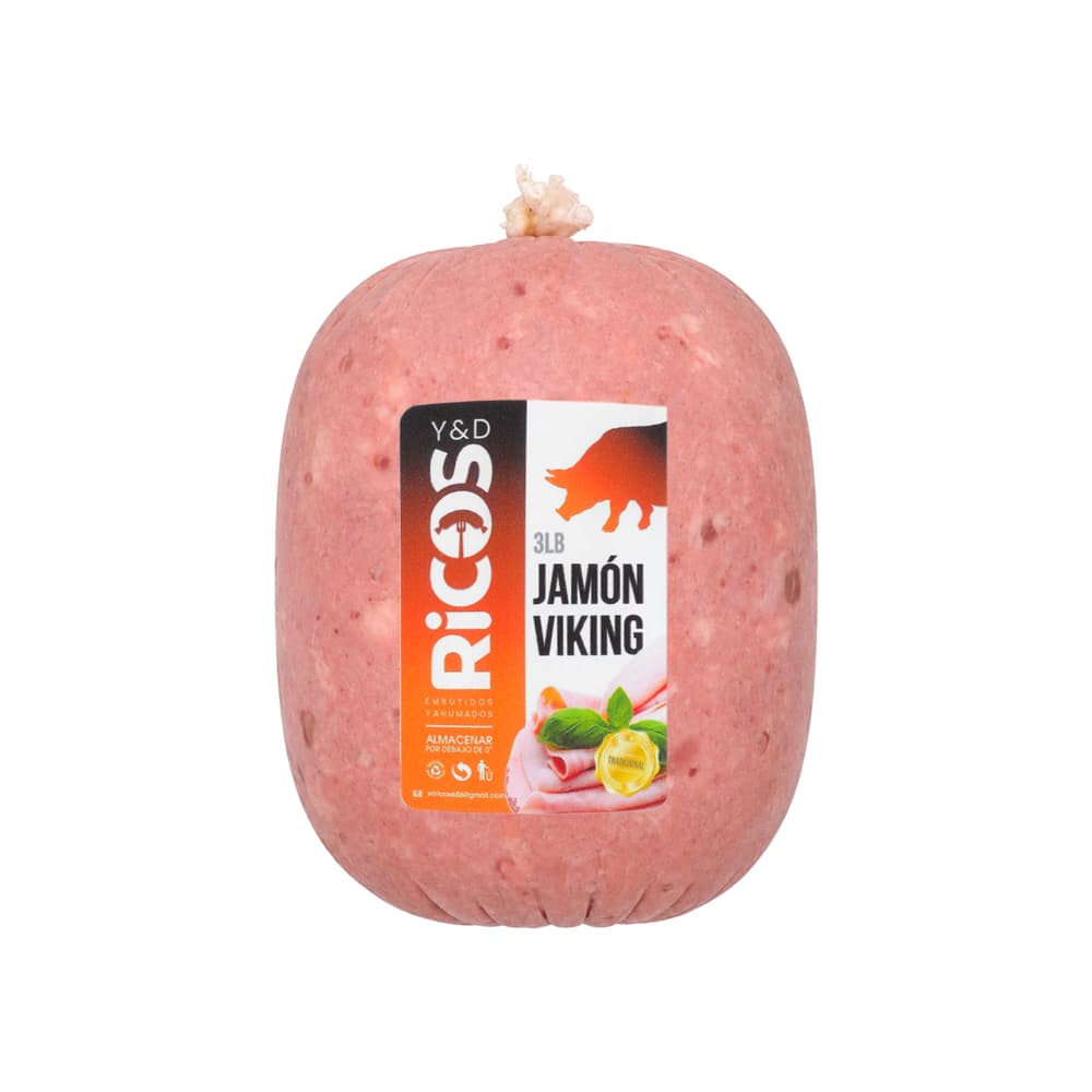 Jamón viking Tradicional Y&D Ricos (1.36 kg / 3 lb) - Miniatura 1