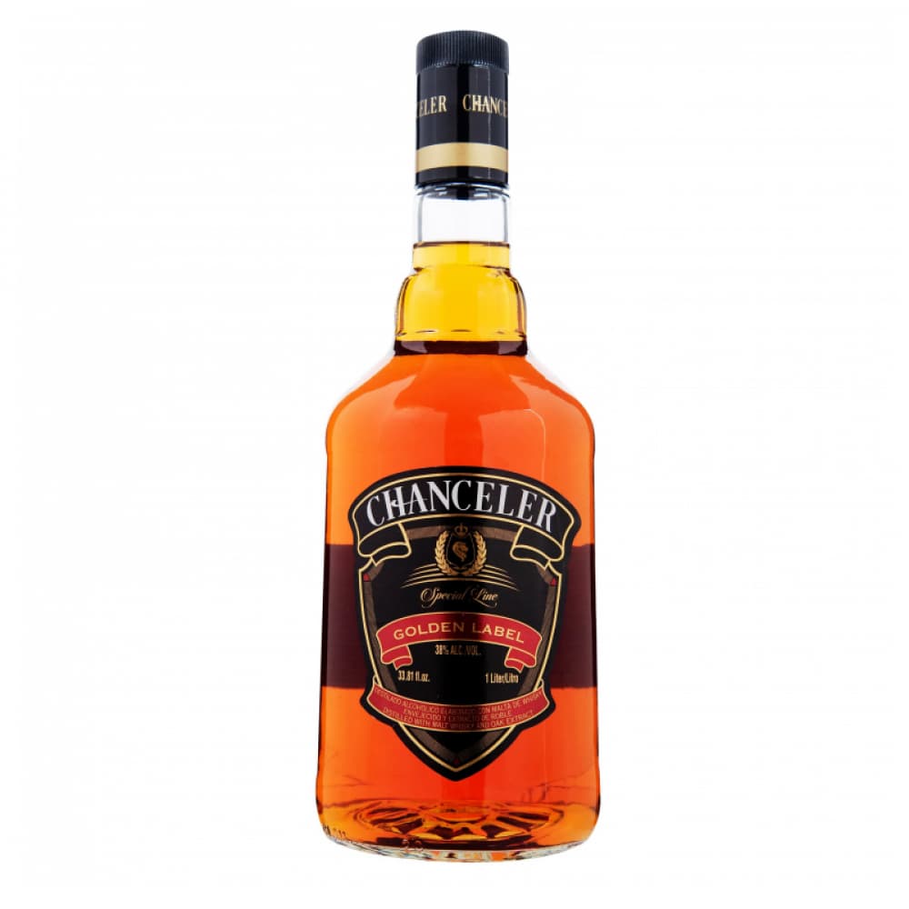 Whisky etiqueta dorada Chanceler (1 L) - Imagen 1