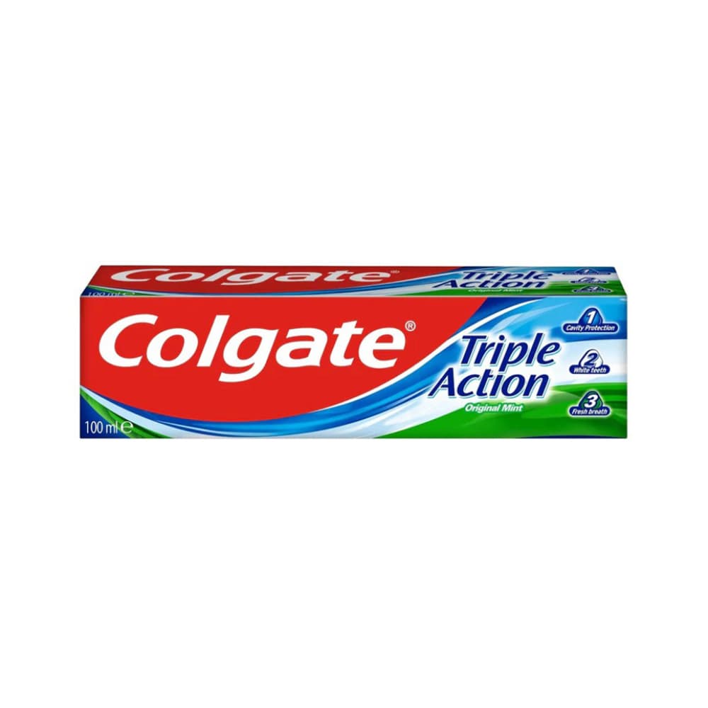Pasta dental Triple Action Colgate (100 ml) - Miniatura 1