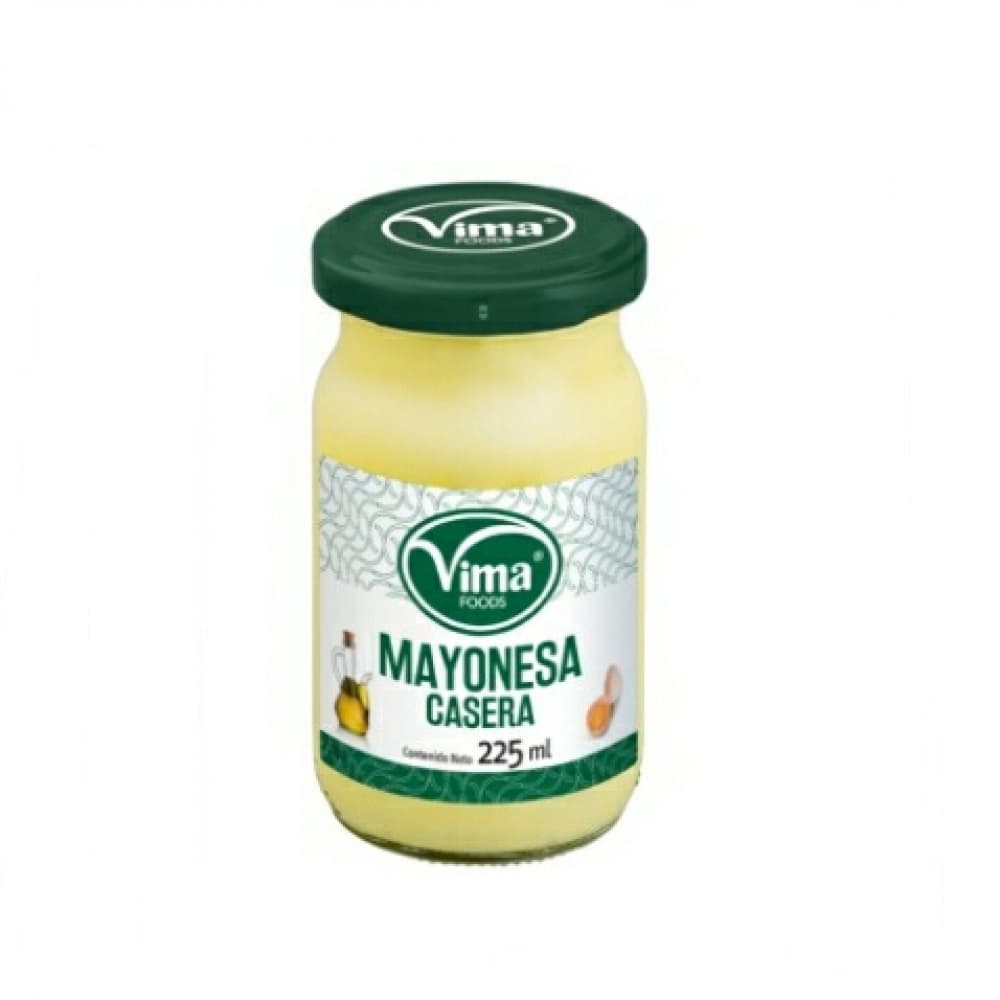 Mayonesa casera Vima Foods (225 ml) - Imagen 1