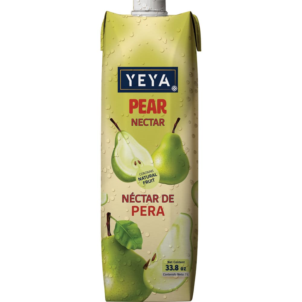Néctar de pera YEYA (1 L / 33.8 fl oz) - Imagen 1