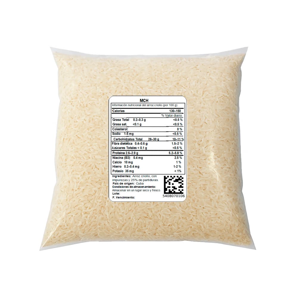 Arroz criollo MCH (907 g / 2 lb) - Miniatura 2