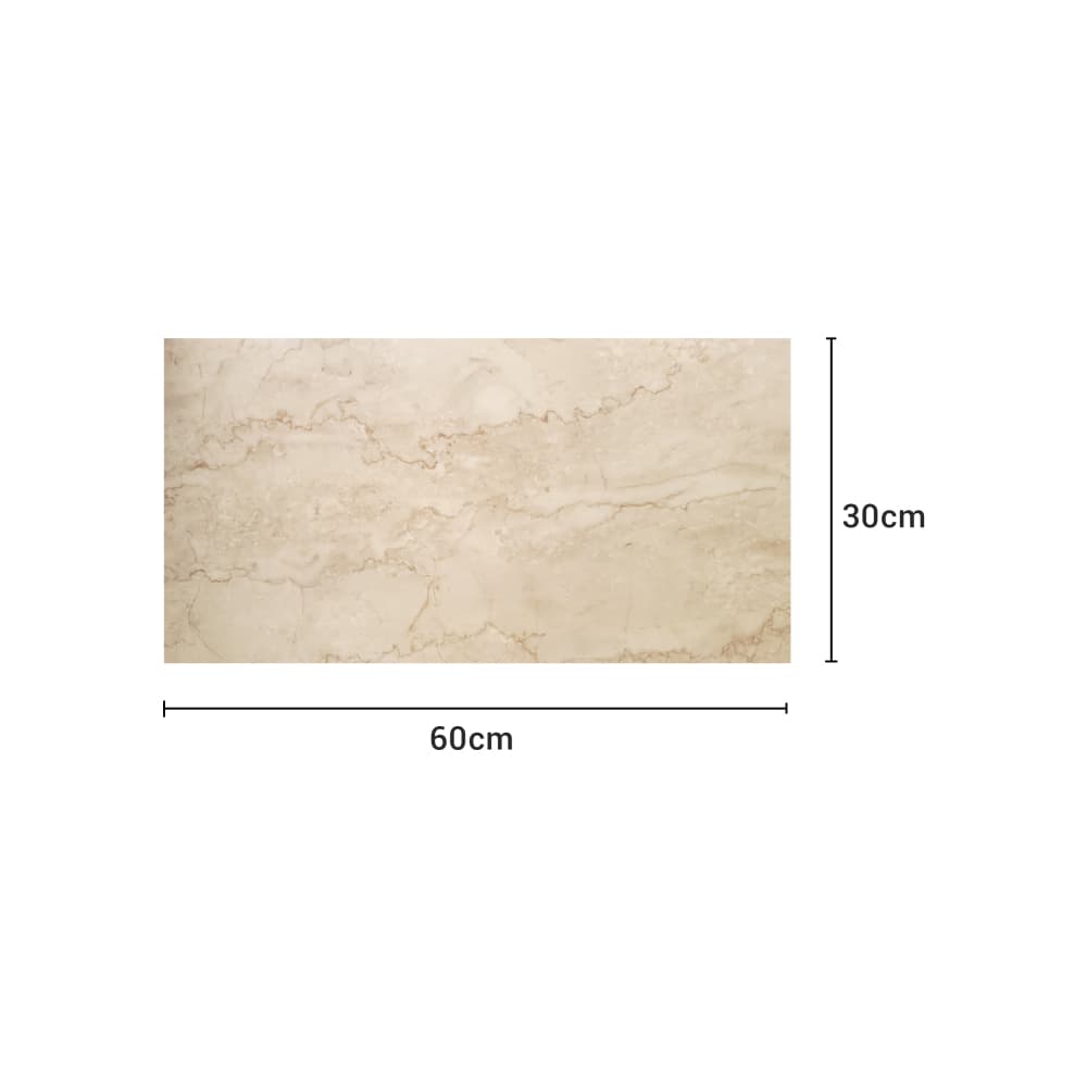Caja de losas beige-arena de cerámica esmaltada para paredes 300 mm x 600 mm Zeric FD-1692 (5 U) - Miniatura 3