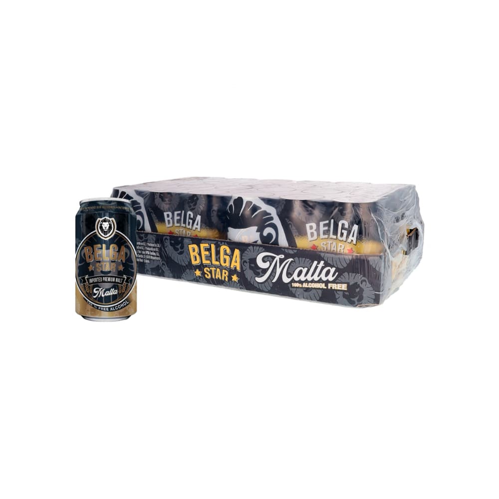 Malta Belga Star (24 x 330 ml) - Imagen 1