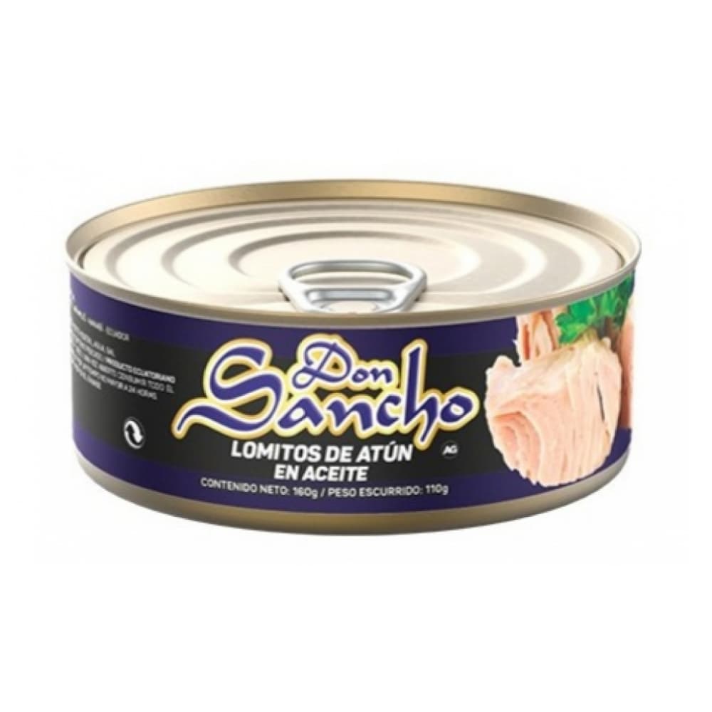 Lomitos de atún en aceite Don Sancho (160 g / 5.64 oz) - Miniatura 1