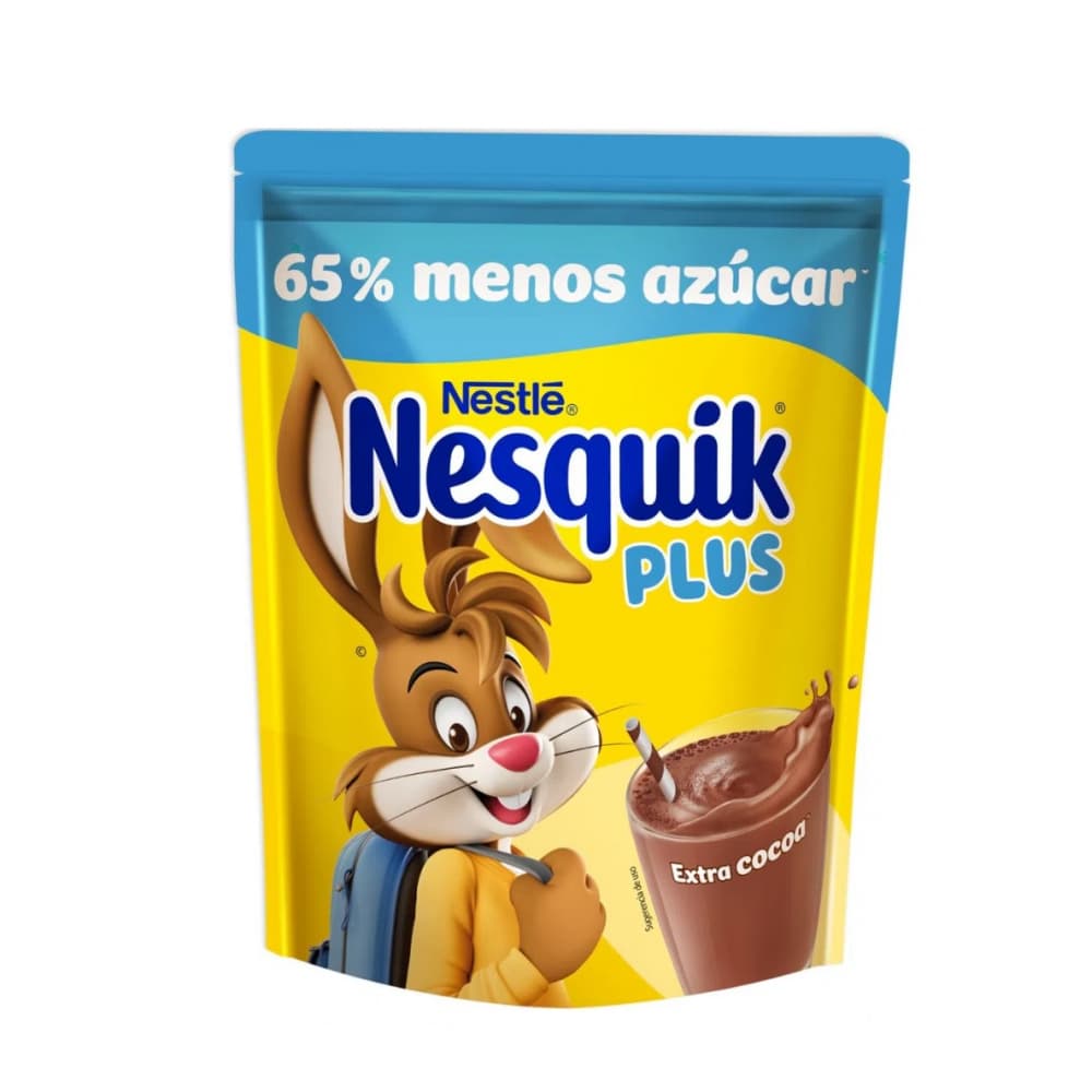 Chocolate en polvo Plus Nesquik Nestlé (280 g / 9.88 oz) - Imagen 1