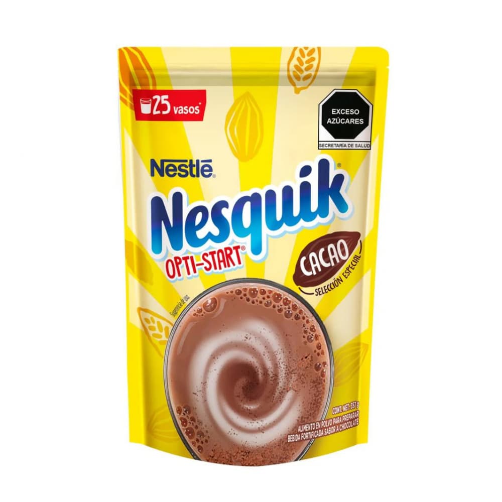 Chocolate en polvo Nestlé Nesquik (357 g / 12.59 oz) - Imagen 1