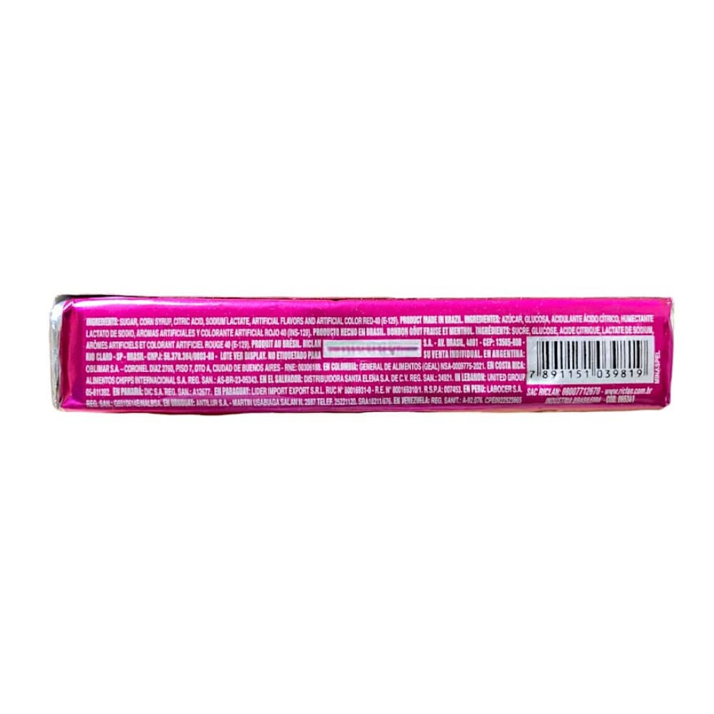 Caramelo duro sabor a fresa y mentol Freegells (12 x 27.9 g) - Miniatura 3