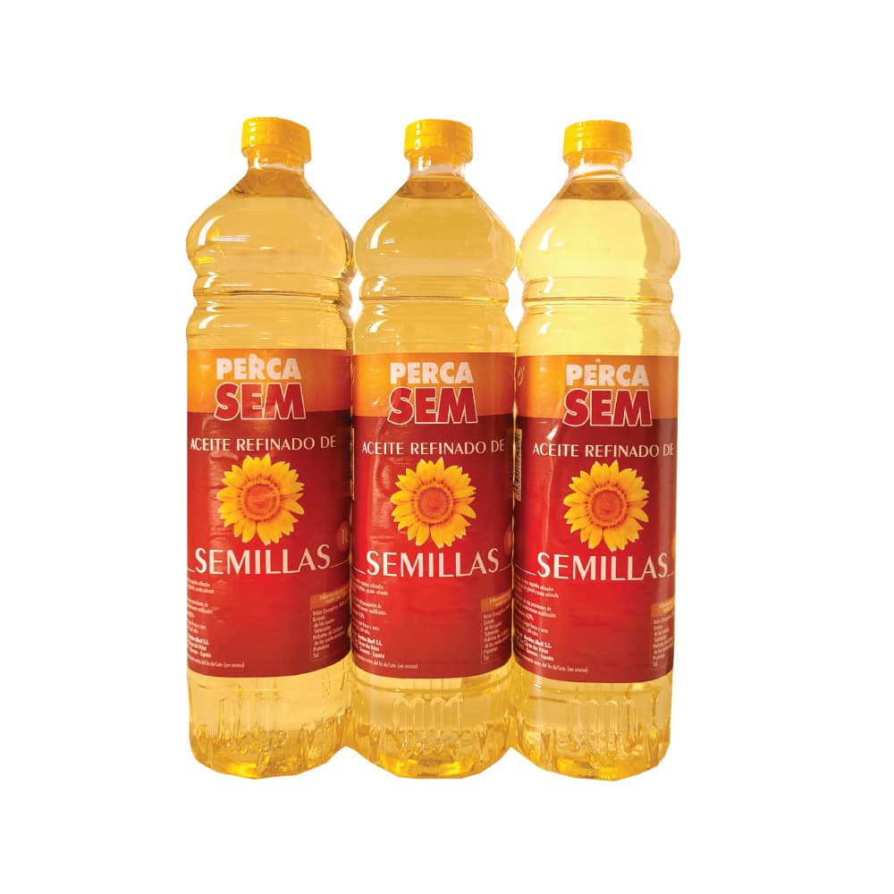 Aceite vegetal Perca Sem (3 x 1 L) - Imagen 1