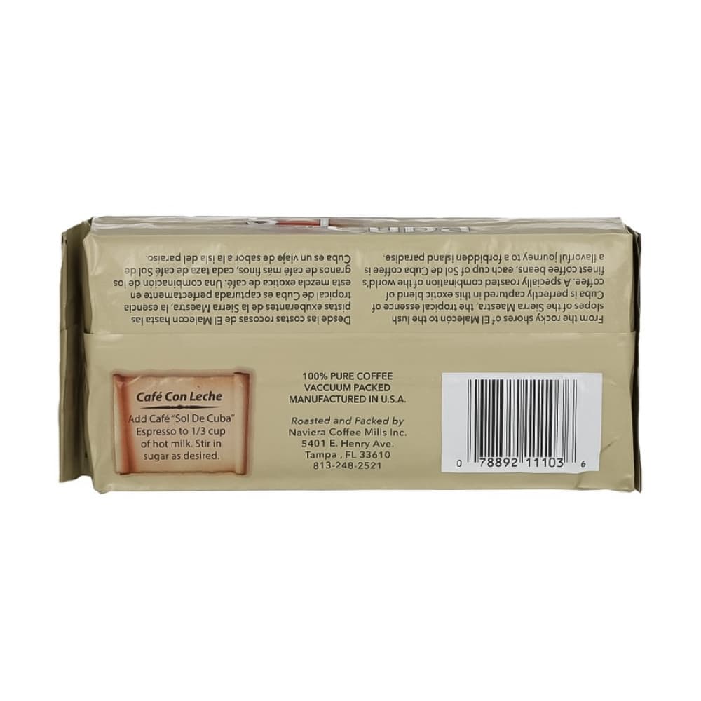 Café Sol de Cuba (227 g / 8 oz) - Miniatura 2
