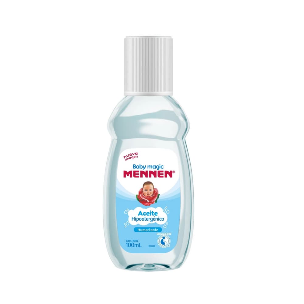 Aceite hipoalergénico para bebé Mennen (100 ml) - Imagen 1