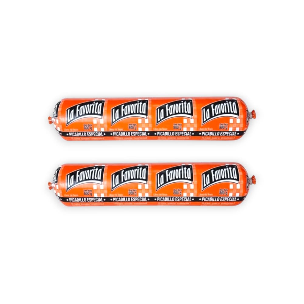 Picadillo especial mixto condimentado La Favorita (2 x 800 g / 1.76 lb) - Imagen 1