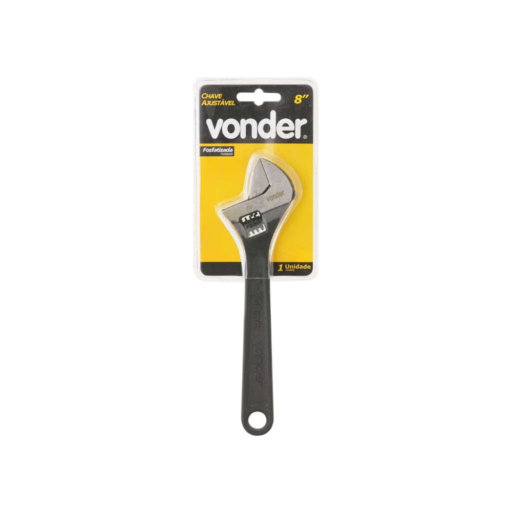Llave fosfatizada ajustable 8" Vonder - Miniatura 6