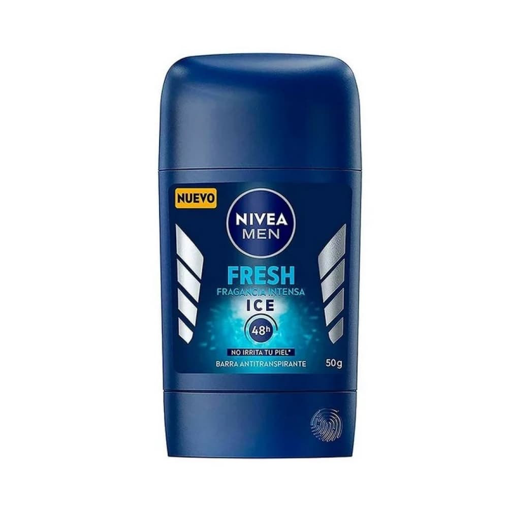 Desodorante en barra antitranspirante Nivea Men Fresh Ice (50 g / 1.76 oz) - Imagen 1