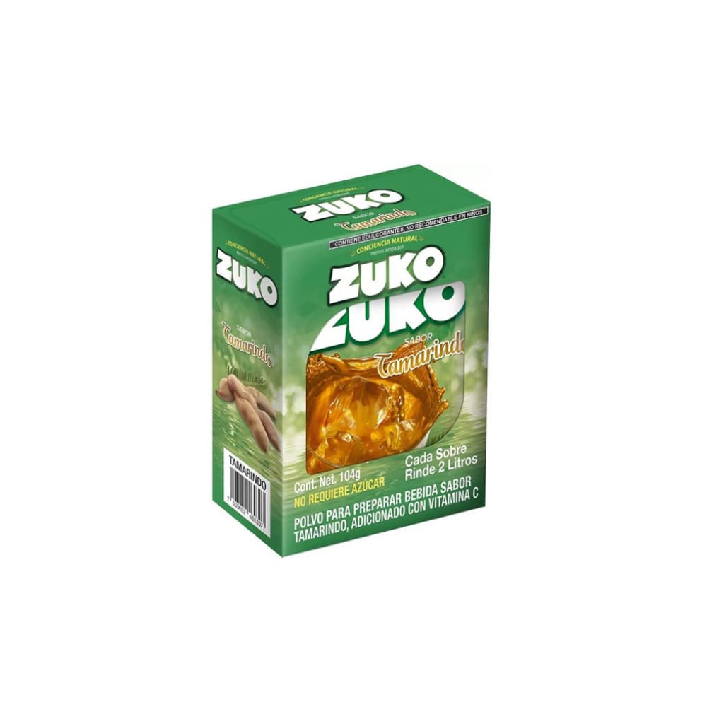 Refresco instantáneo sabor tamarindo Zuko (104 g / 3.67 oz) - Imagen 1