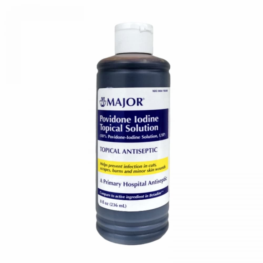 Iodo Povidona 10% Antiséptico Tópico (236 ml / 8 fl. oz) - Imagen 1