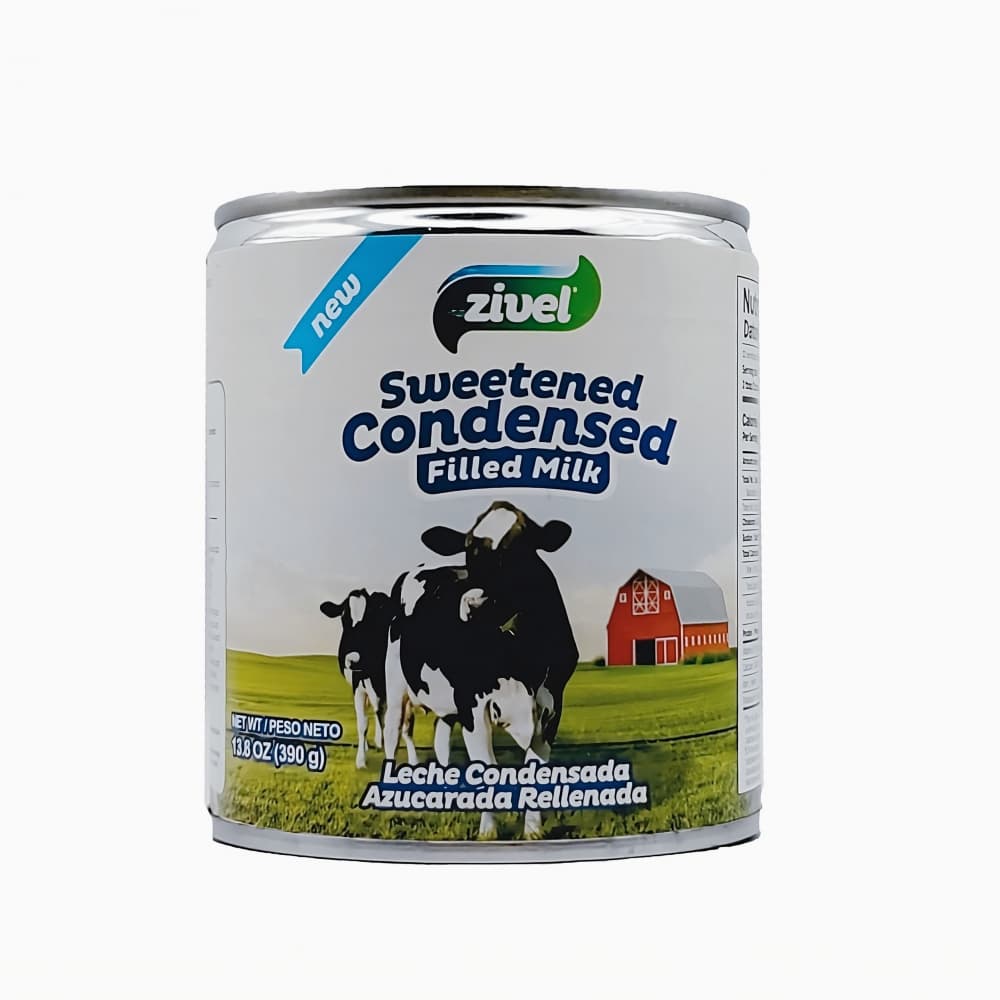 Leche condensada azucarada rellenada Zivel (390 g / 13.75 oz) - Miniatura 1