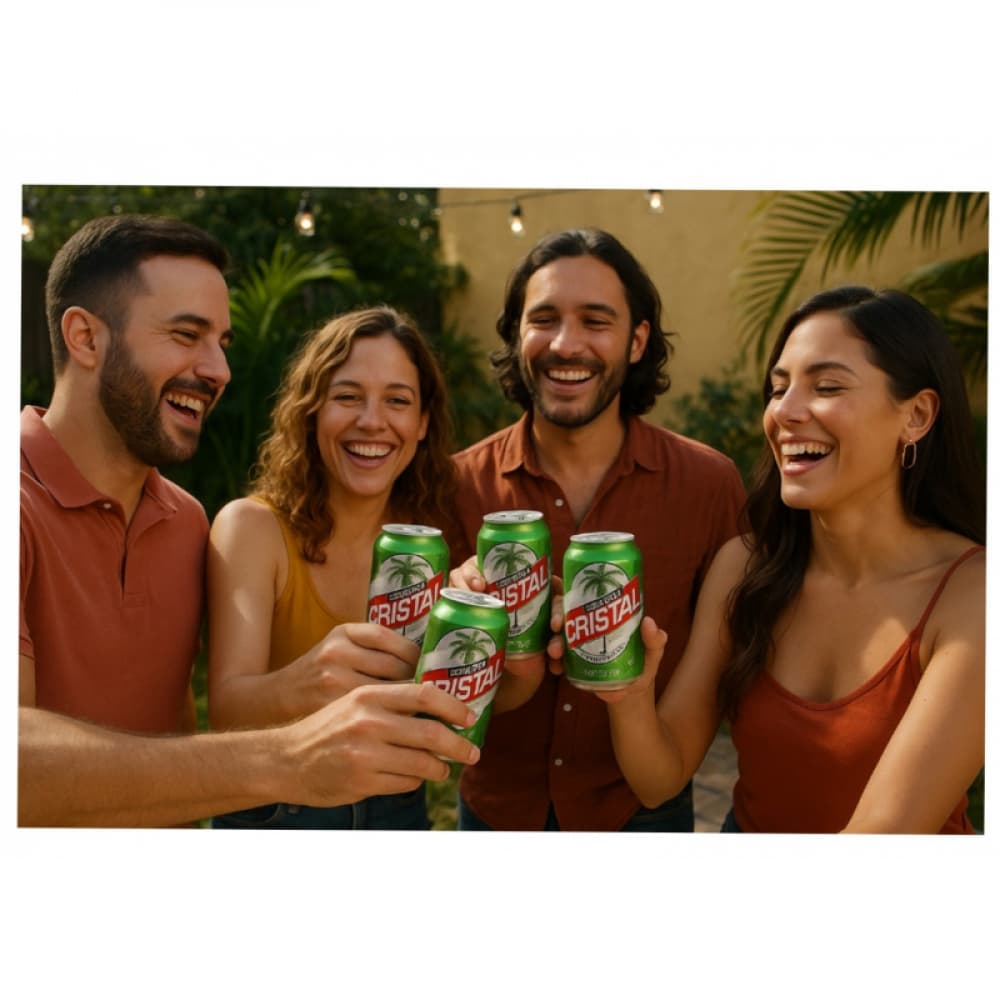 Cerveza Cristal (355 ml) - Miniatura 2