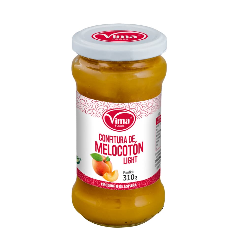 Confitura de melocotón light Vima Foods (310 g / 10.93 oz) - Miniatura 1