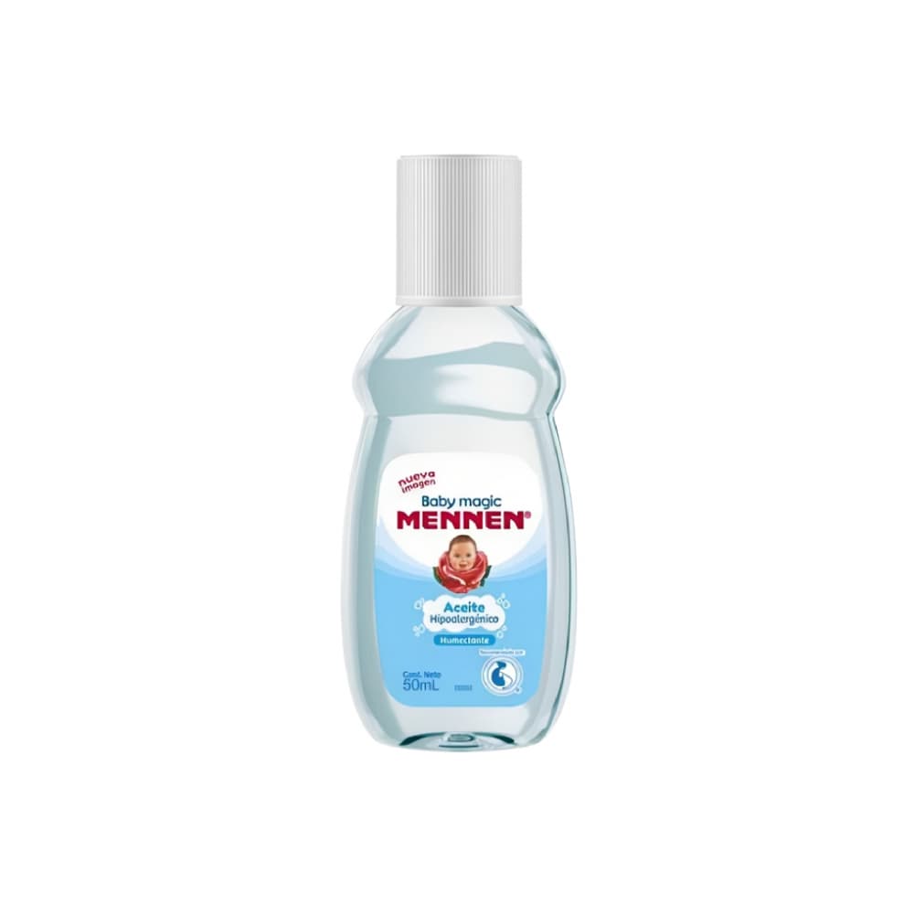 Aceite para bebés hipoalergénico Mennen (50 ml) - Imagen 1