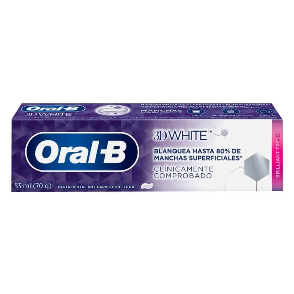 Pasta dental anticaries con flúor Oral-B (53 ml) - Imagen 1