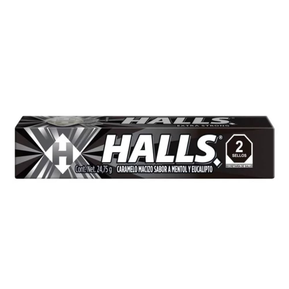 Caramelo macizo sabor a mentol y eucalipto Halls (24.75 g) - Miniatura 1