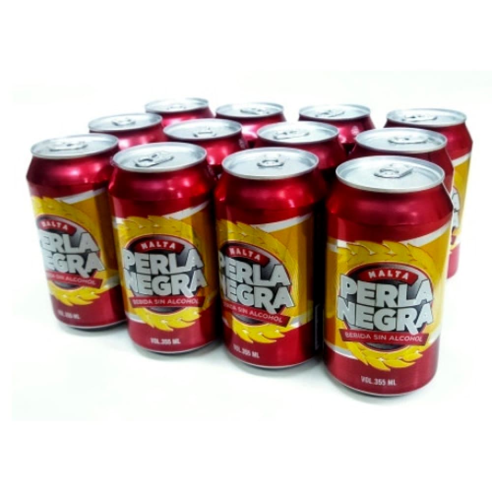 Malta Perla Negra (12 x 355 ml) - Imagen 1