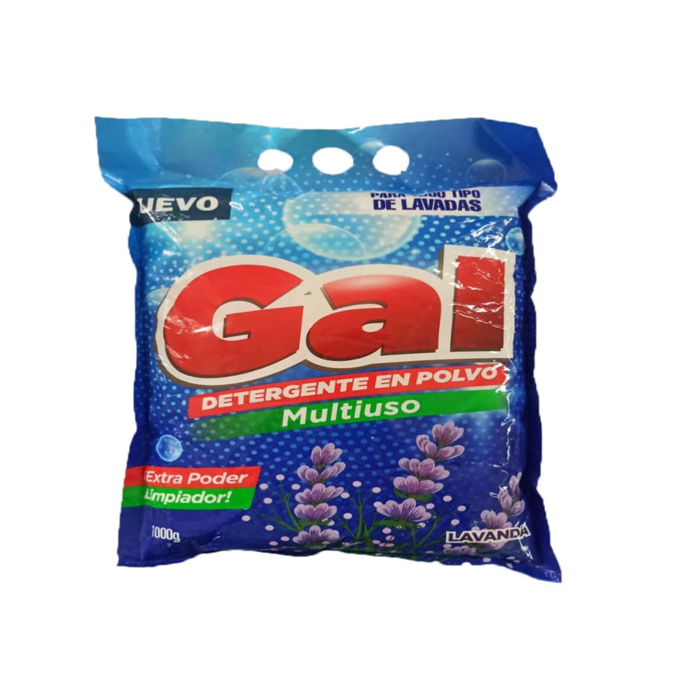 Detergente en polvo aroma lavanda Gal (1 kg / 2.20 lb) - Imagen 1