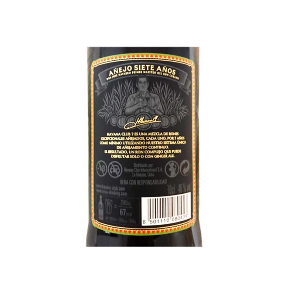 Añejo 7 años Havana Club (700 ml) - Miniatura 2