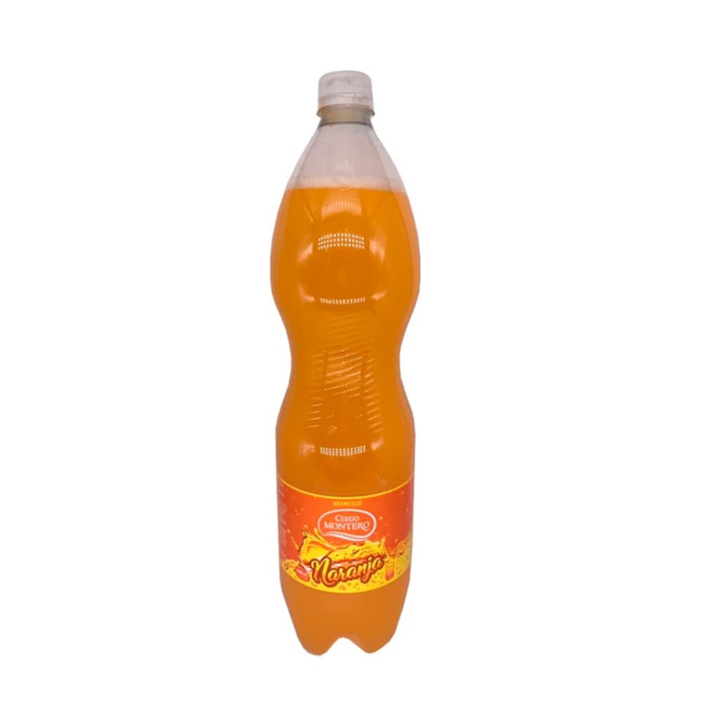 Refresco sabor naranja Ciego Montero (1500 ml) - Imagen 1