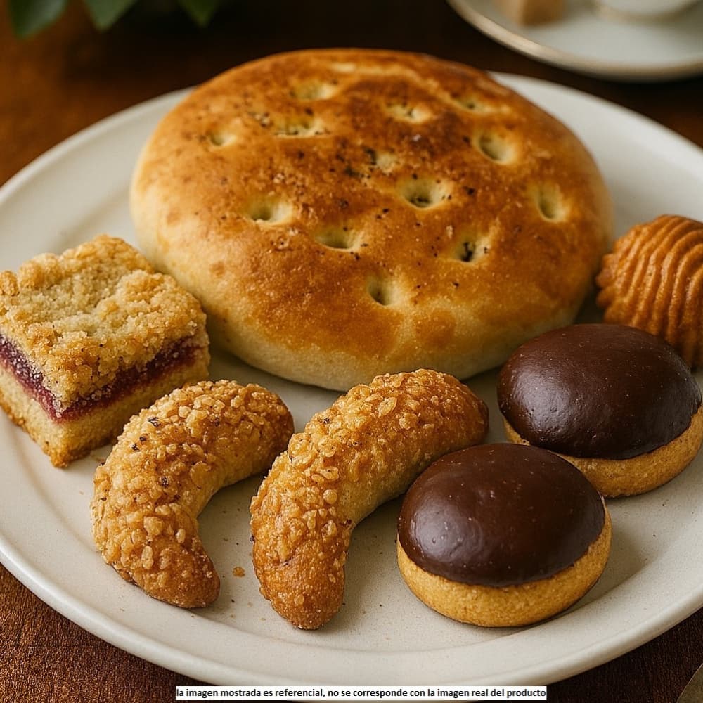 Focaccia, pan plano estilo italiano Assukkar (300 g / 10.58 oz) - Miniatura 4